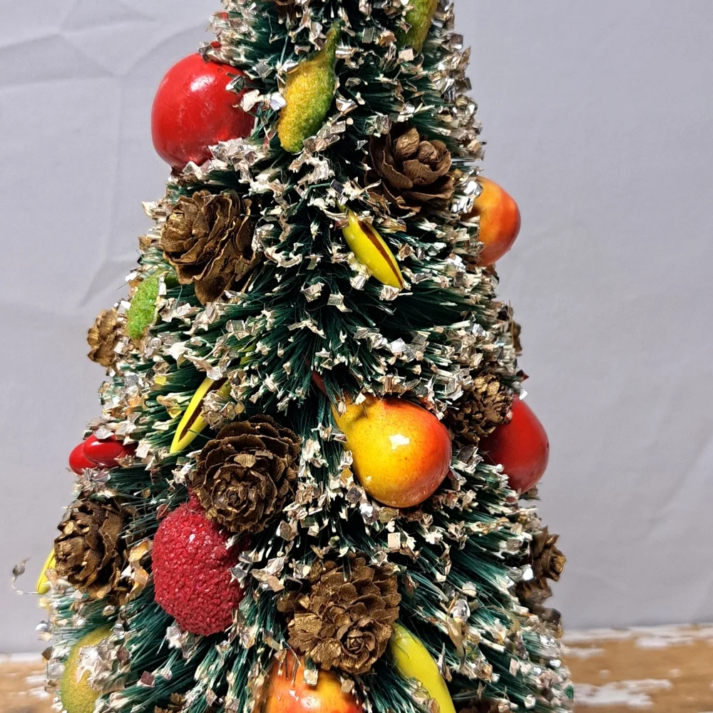 Vintage Fruit Bottle Brush Japan Tree - Picture 2 of 9